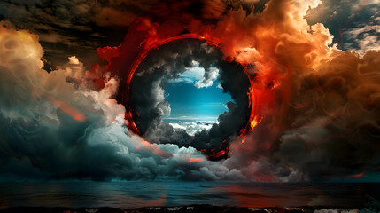 Quantum Horror: The Gateway of Chaotic Dimensions