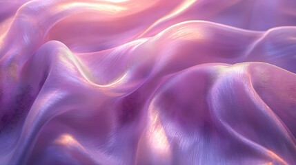 Obraz premium Iridescent purple and pink fabric abstract background