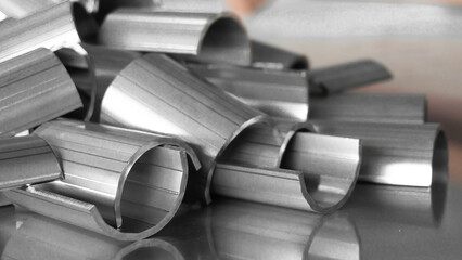 bending of sheet metal on a hydraulic bending.