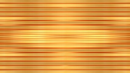 Obraz premium Beautiful Shiny Golden Metal Horizontal Bar Beams Reflecting Lights - Abstract Background Texture