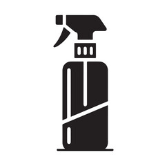 Spray Bottle silhouette vector illustration