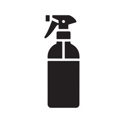 Spray Bottle silhouette vector illustration