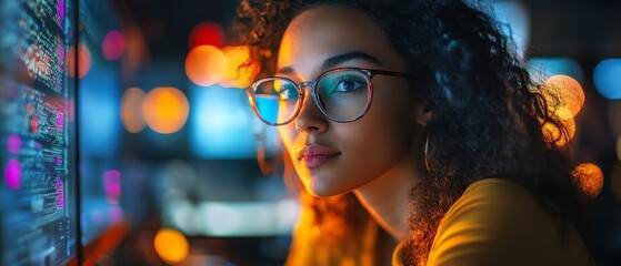 Cybersecurity experts working to prevent malware, safeguarding business data, secure systems, and advanced threat detection, AI generative art