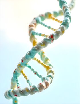 dna strands at an arbitrary angle