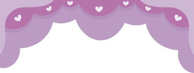 purple border