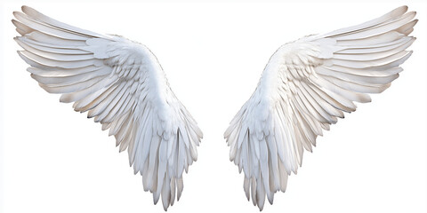 Obraz premium wings isolated on white background, premium illustration of wings