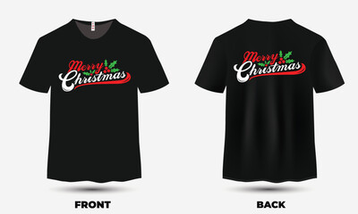 
"Festive Christmas T-shirt featuring a cheerful Santa, snowflakes, and twinkling lights, spreading holiday spirit with vibrant colors and cozy vibes!"