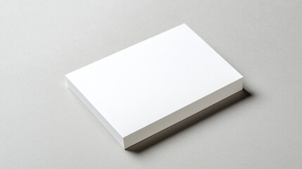 Blank notepad on a neutral surface ready for notes and ideas
