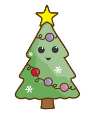 Vector Christmas Tree