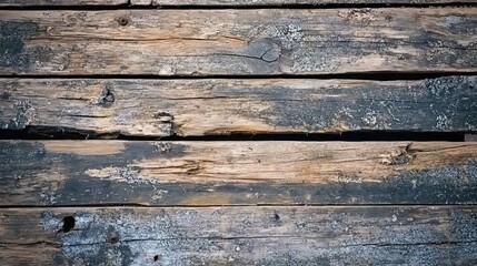 Dark Weathered Wooden Planks Texture