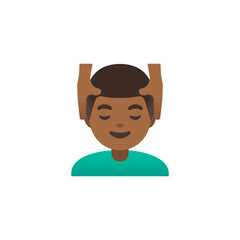 Person Getting a Massage Emoji

