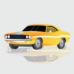 Car promotion social media post and web design template. Free vector car rental Instagram social media post design template