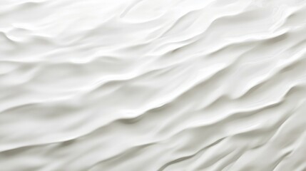 Obraz premium A serene water surface with small, uniform ripples creating a soft pattern, perfect for designs, on white