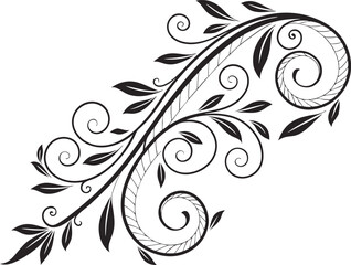 abstract floral design