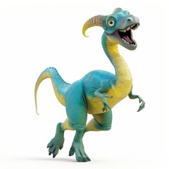 Obraz premium A Friendly Dinosaur