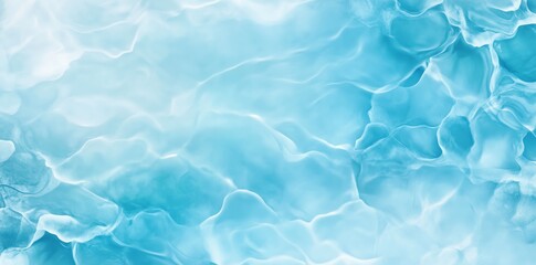 Obraz premium A tranquil water surface with soft ripple textures and gentle gradients of light blue and white.