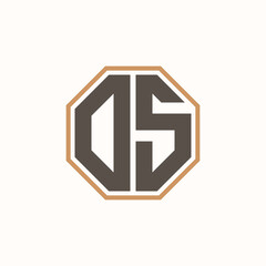Modern Letter DS Logo for Corporate Business Brand Identity. Creative DS Logo Design.