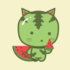 Cute Cat Varians Character for Mascott or Element Design.