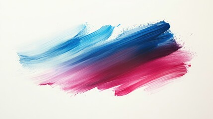 Abstract Colorful Brush Strokes with Blue, Pink, and White Hues on Canvas Perfect for Artistic Backgrounds and Creative Projects