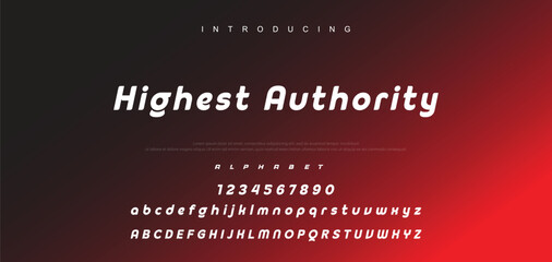 Minimal modern logo alphabet fonts. Typography minimalist urban san serif digital fashion future creative logos fonts. vector illustration