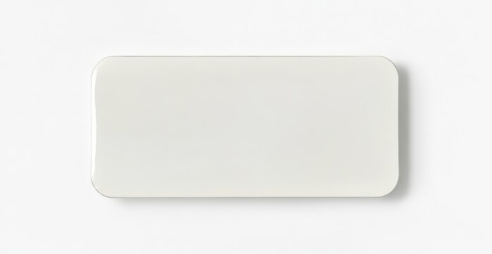 A single paper sticker label displayed against a clean white background.