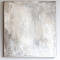 Obraz premium Abstract Neutral Beige Gray Canvas Wall Art Painting