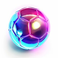 Naklejka premium soccer ball isolated on white background