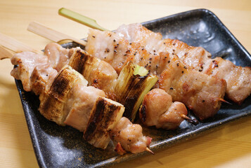 焼き鳥　ネギマ