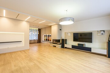 standard room interior apartment. view kind of decor home decoration in hostel house for sale. empty room renovated