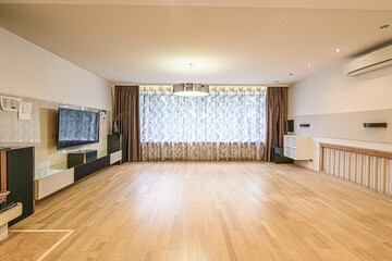 standard room interior apartment. view kind of decor home decoration in hostel house for sale. empty room renovated