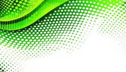 abstract green background with dots