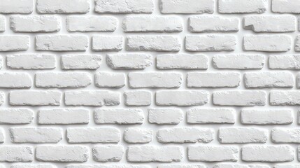 Obraz premium White Brick Wall Texture Grunge Brick Background for Design