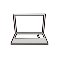 Fototapeta premium ノートパソコンのイラスト