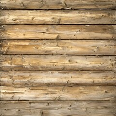 Naklejka premium Rustic Weathered Log Cabin Wall Wooden Texture Background