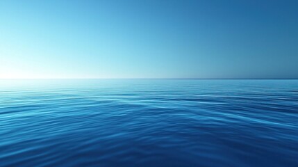 Obraz premium A calming blue background with a soft gradient, perfect for digital media or presentations.