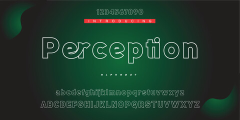 Minimal modern logo alphabet fonts. Typography minimalist urban sana serif digital fashion future creative logos fonts. vector illustration