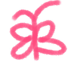 Pink butterfly 