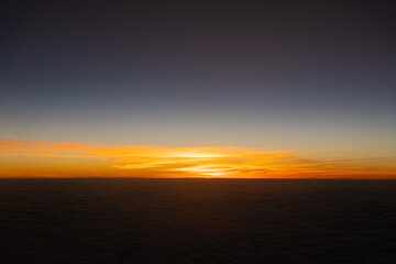 Naklejka premium 석양