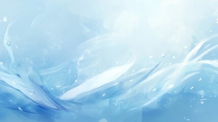 Abstract blue water wave background.