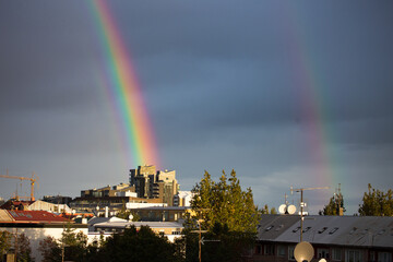 Iceland in Northern Europe is about to enter winter