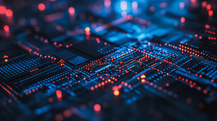 Obraz premium Smart digital Innovation city with connection network reciprocity over the cityscape. of future smart wireless digital city and social media networking systems that connects people with in city