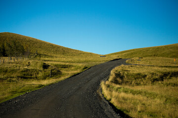 Iceland in Northern Europe is about to enter winter