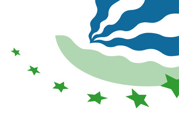 Obraz premium Drimmelen flag. Vector illustration