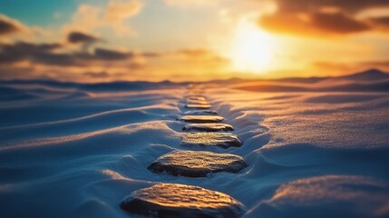 Symbolic representation of the transformative journey from trauma to healing and recovery