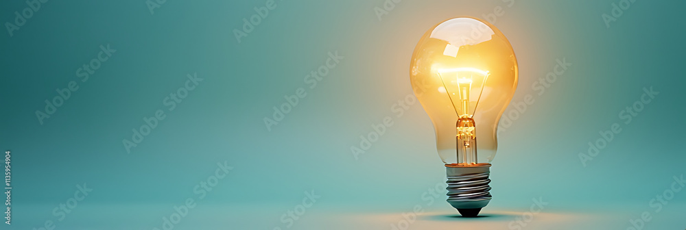 Poster business competition and success direction come from idea generation using creative concepts like th