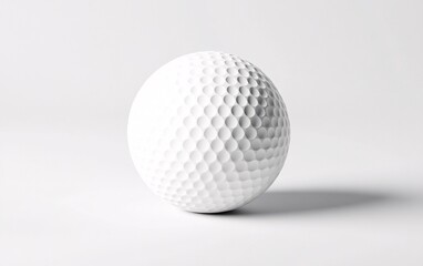 white golf ball