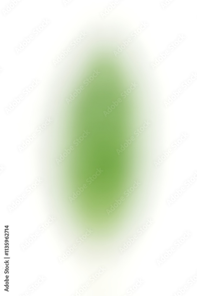 Aufkleber A simple flat lay composition features a single green leaf against a white background in top view with natural simplicity._00001_