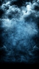 Dramatic Dark Blue Cloud Background  Cinematic Sky  HDR Texture  4K