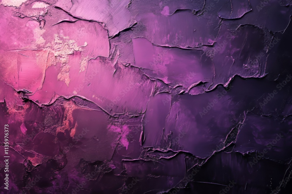 Aufkleber Magenta texture illuminated by direct light showcasing intricate patterns and depth in a vibrant color palette