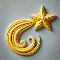 Plastiline comet star